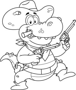 Komik bir köpek ve çocuklar için boyama kitabı.