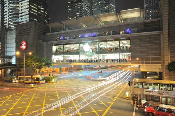 Hong Kong Primeira Apple Store — Fotografia de Stock