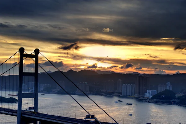 Jembatan Tsing Ma — Stok Foto