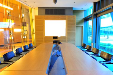 Boş ofis konferans salonu