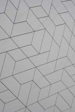 AMSTERDAM, NEtherlands, Ekim 2021. Hollanda, Amsterdam 'daki EYE film müzesinin ön cephesinin siyah beyaz görüntüsü. Sadece editör kullanımı.