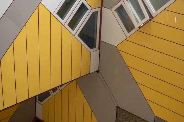Maisons Jaunes Cubes Rotterdam — Photo