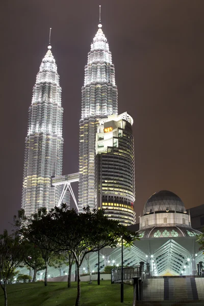 Petronas twin tower, kuala lumpur — Stockfoto