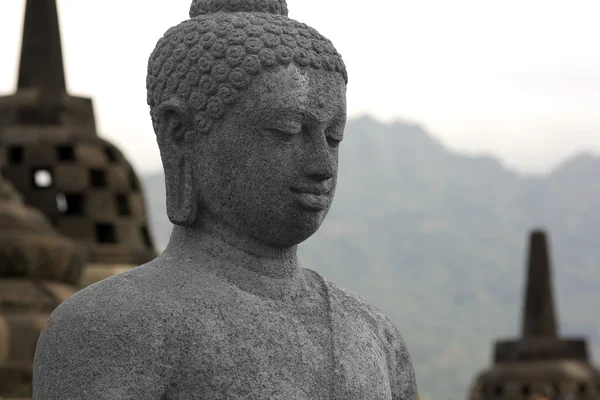 Borobudur, Indonezja — Zdjęcie stockowe