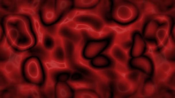 Loopable blood cell background — стоковое видео