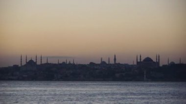 güzel Aya Sofya ve Mavi Cami manzara İstanbul