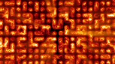 loopable soyut ateşli hücre arka plan animasyon