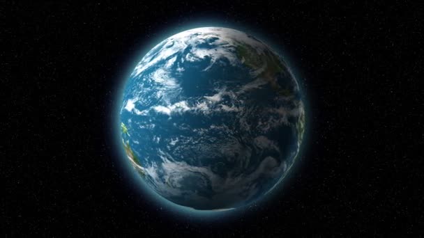 base 3d Spining de la Terre 