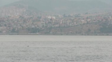 büyük yumuşak deniz manzarası ve peyzaj gemileri olmadan