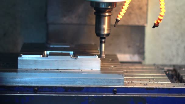 Lathe factory — Stock Video