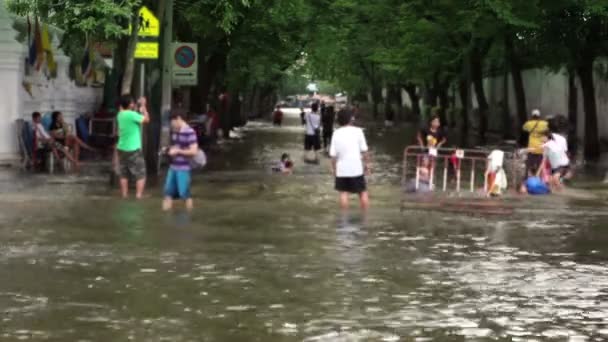 홍수에서 거리 — 비디오