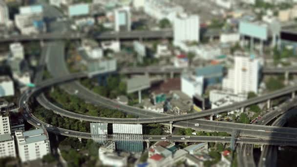 Miniaturní město — Stock video