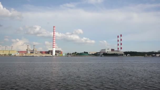 सिंगापुर में बंदरगाह — स्टॉक वीडियो