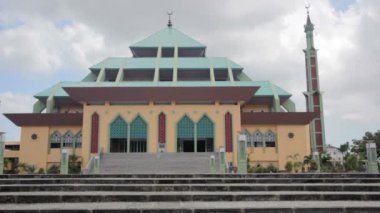 Mescid raya batam piramit Camii, batam Island, Endonezya