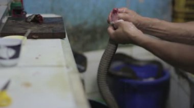 Yılan kanı şarap dükkanı, jakarta, Endonezya