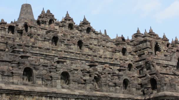 Borobudur, Indonézia — Stock videók
