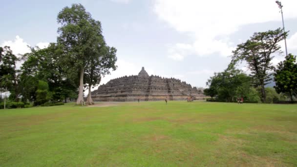 Borobudur, indonésia — Vídeo de Stock