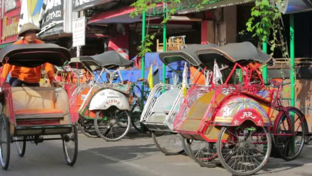 Transporte con ciclo — Vídeos de Stock