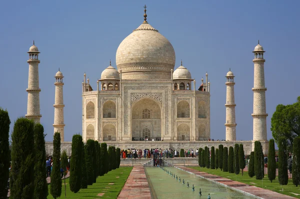 Taj mahal, agra, Indie — Zdjęcie stockowe