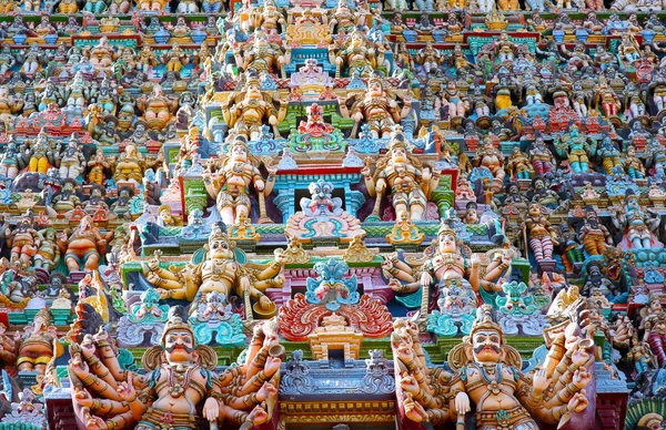 Sri meenakshi temple, Madurai, Índia — Fotografia de Stock