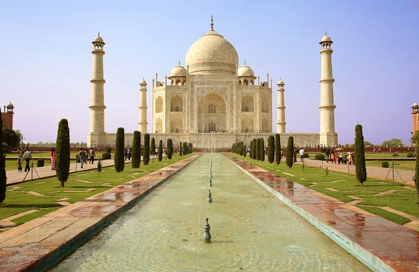 Taj mahal, agra, Inde — Photo