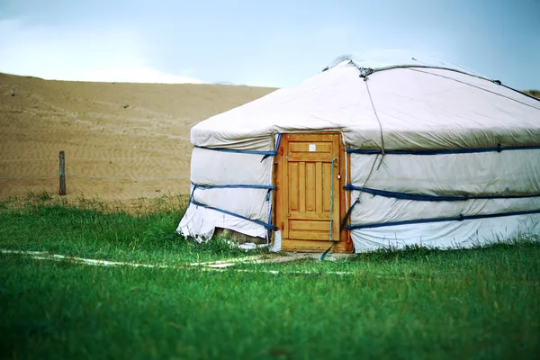 Mongolisches Ger in der Zentralmongolei — Stockfoto