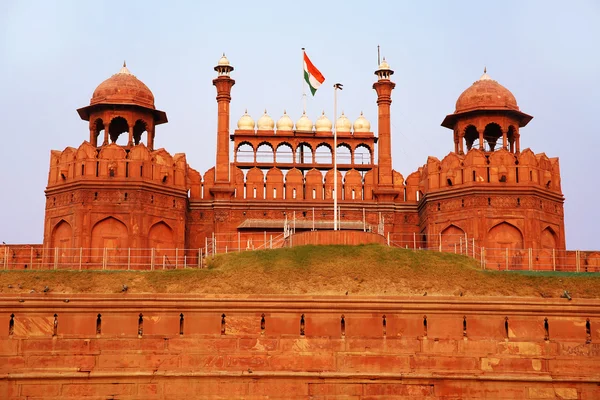 Majestic facade of Red Fort Stock Picture