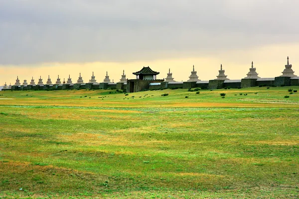 Karakorum mury miasta, dawnej stolicy Mongolii Zdjęcie Stockowe