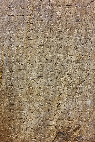 オルホン銘刻文字、最も古い turkic の記念碑 ストック写真