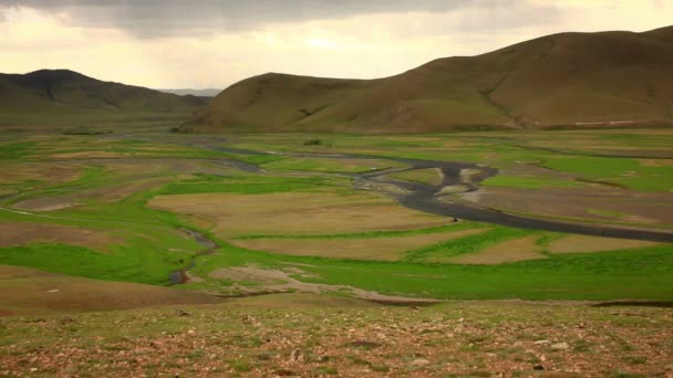 Orkhon Valley — Stock Video