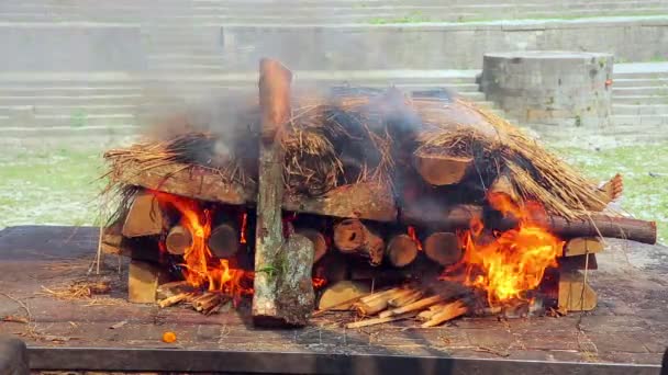 Motifs de crémation corporelle — Video