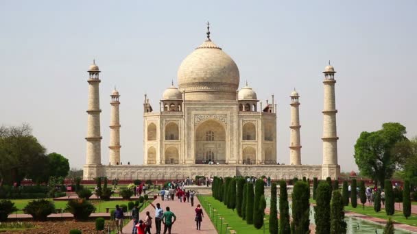Taj Mahal — Vídeo de Stock