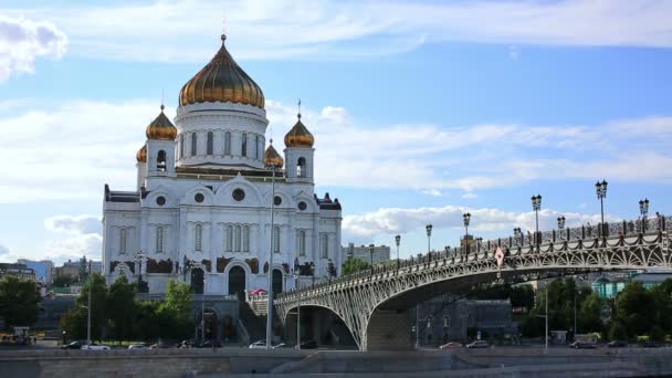 Cathedral of Christ the Saviour — Stock Video