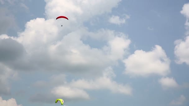 滑翔伞 — 图库视频影像