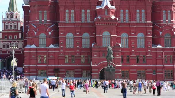 Cena cotidiana em Moscou — Vídeo de Stock