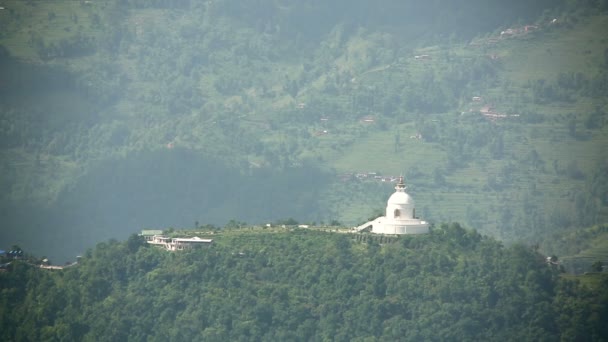 Stupa budista — Vídeo de Stock