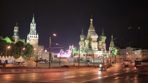 Saint Basil's Cathedral — Stock video