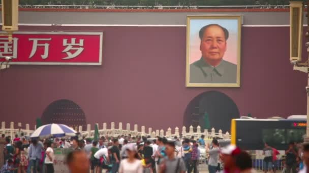 Тяньаньмень — стокове відео