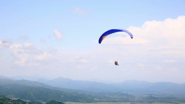 滑翔伞 — 图库视频影像