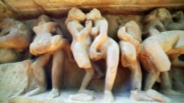 Kama Sutra Group Sex Figures — Stock Video