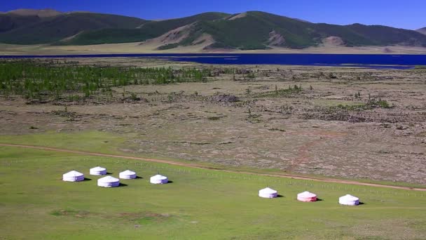 Assentamentos de Yurt — стокове відео