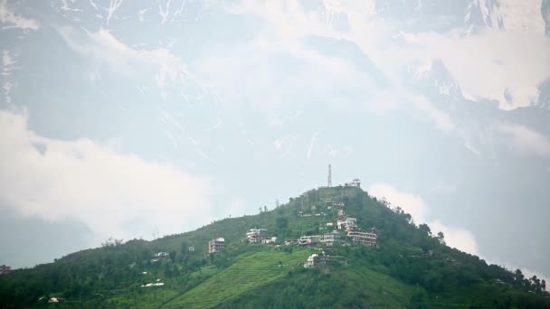 Sarangkot Köyü — Stok video