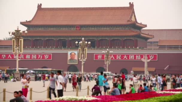 Plaza de Tiananmen — Vídeo de stock