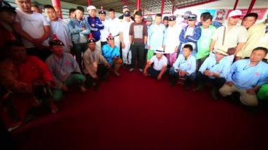 Naadam festival knucklebone Turnuvası