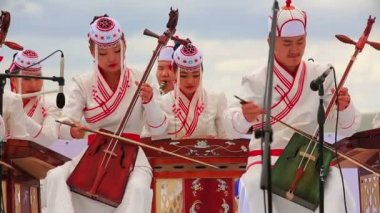 Moğol müzik performansı