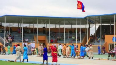 Naadam festival okçuluk Turnuvası