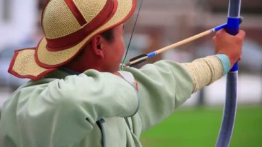 Naadam festival okçuluk Turnuvası