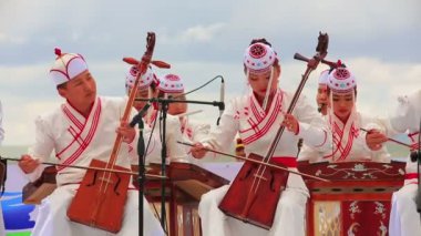 Moğol müzik performansı
