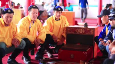 Naadam festival knucklebone Turnuvası
