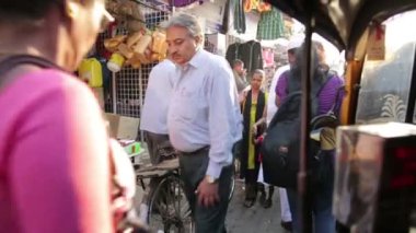 meşgul semt pazarı sahne